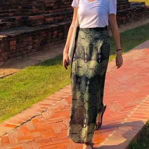 Sarong Wrap Skirt